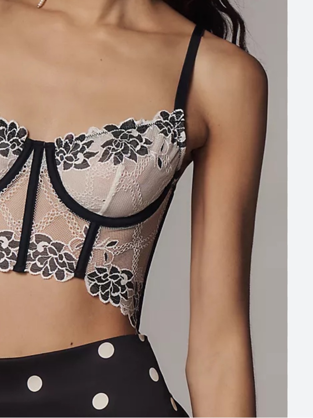 LyreBird Lace & Mesh Corset
Bralette | Anthropologie New with Tags - Picture 3 of 7